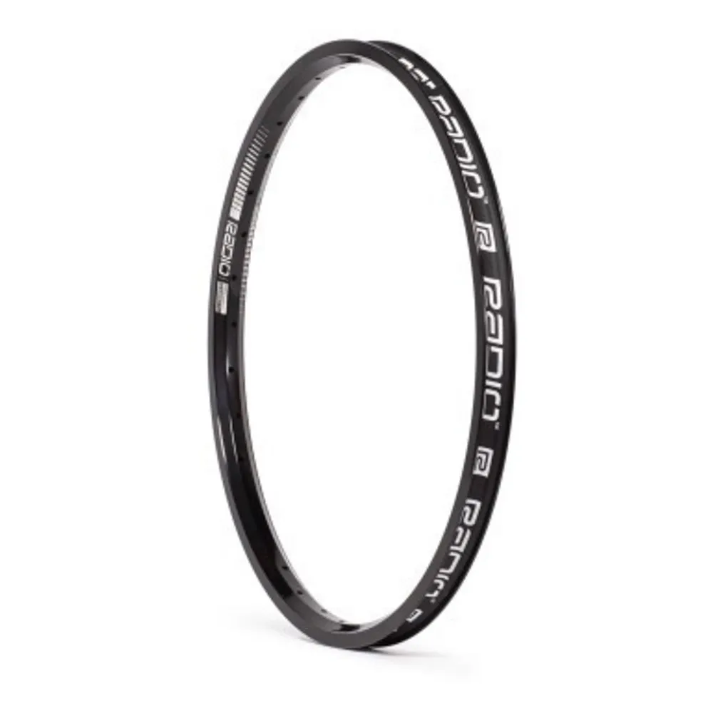 Radio Raceline Clipper Junior Tubeless Fälg, Black, 20" 28H Radio Raceline Clipper Junior Tubeless Fälg, Black, 20" 28H