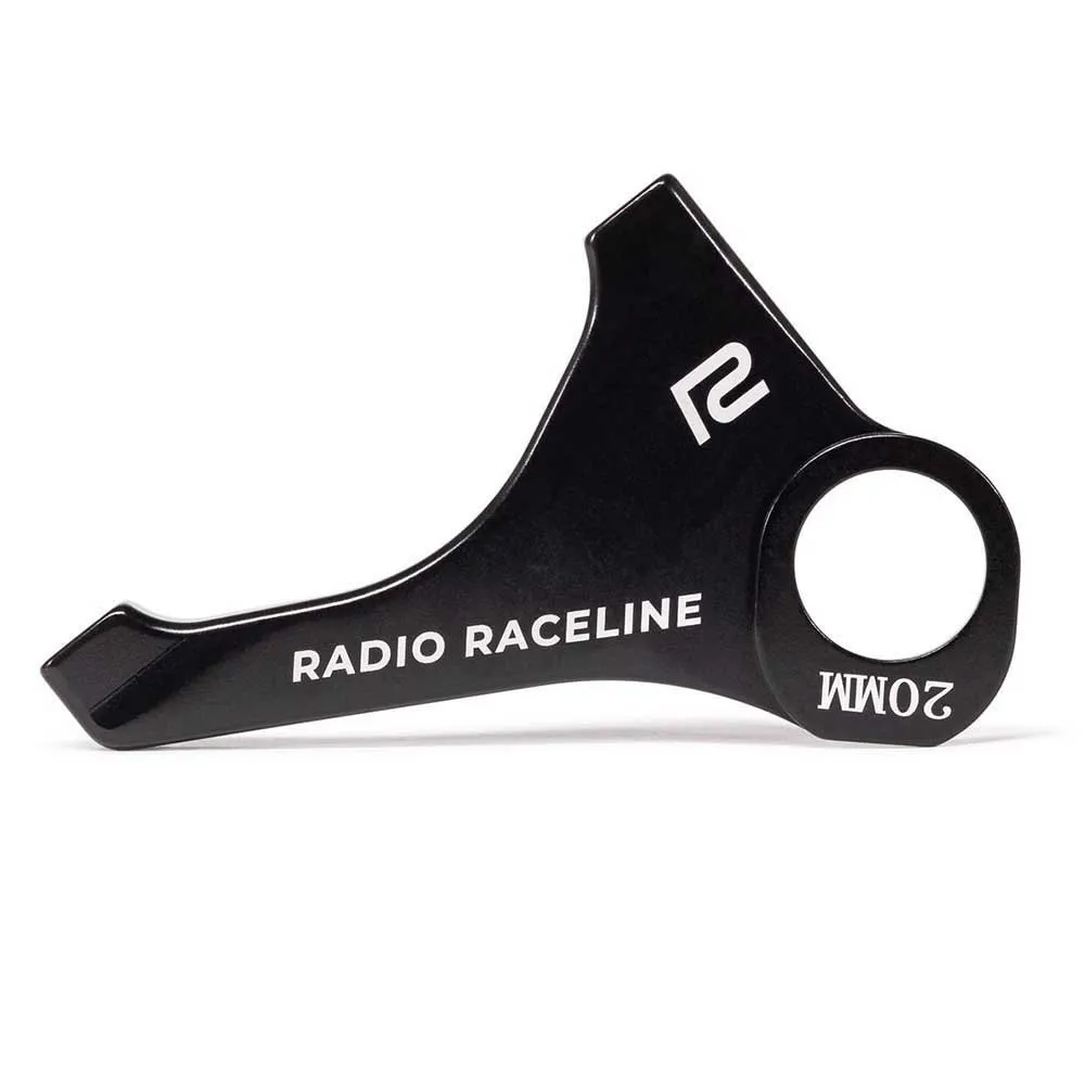 Radio Raceline Helium/quartz Pro 20 Mm Skivbromsoksadapter, Black, 120mm