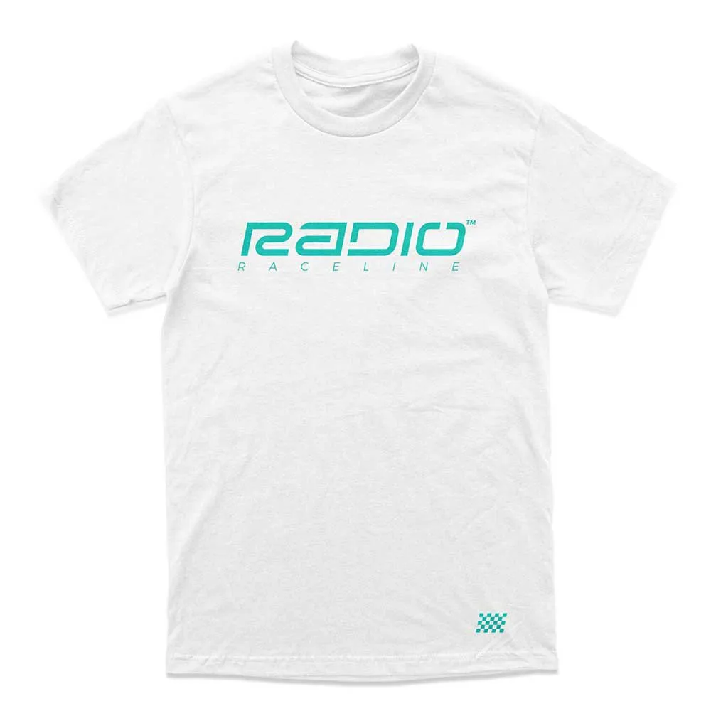 Radio Raceline Logo T-shirt Med Korta ärmar