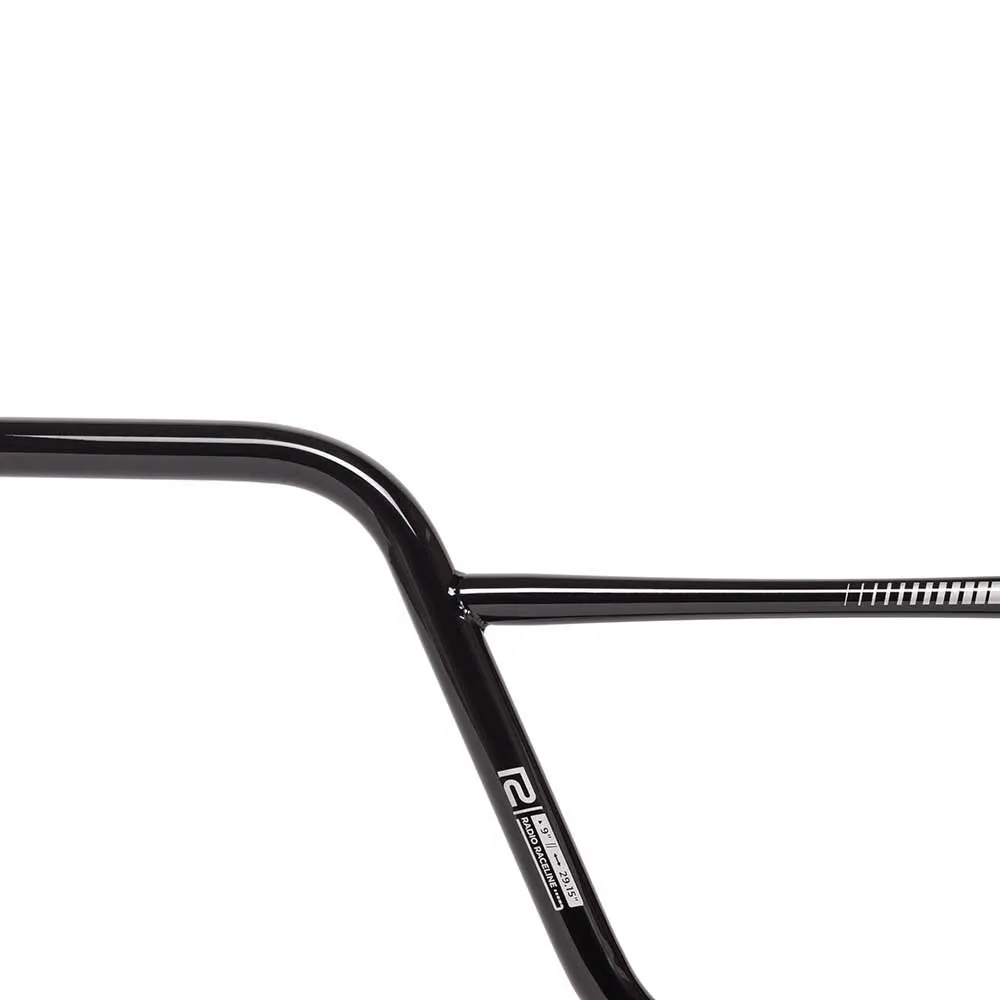 Radio Raceline Neon Pro 9´´ Rise Styre, Black, 22.2mm, 740mm