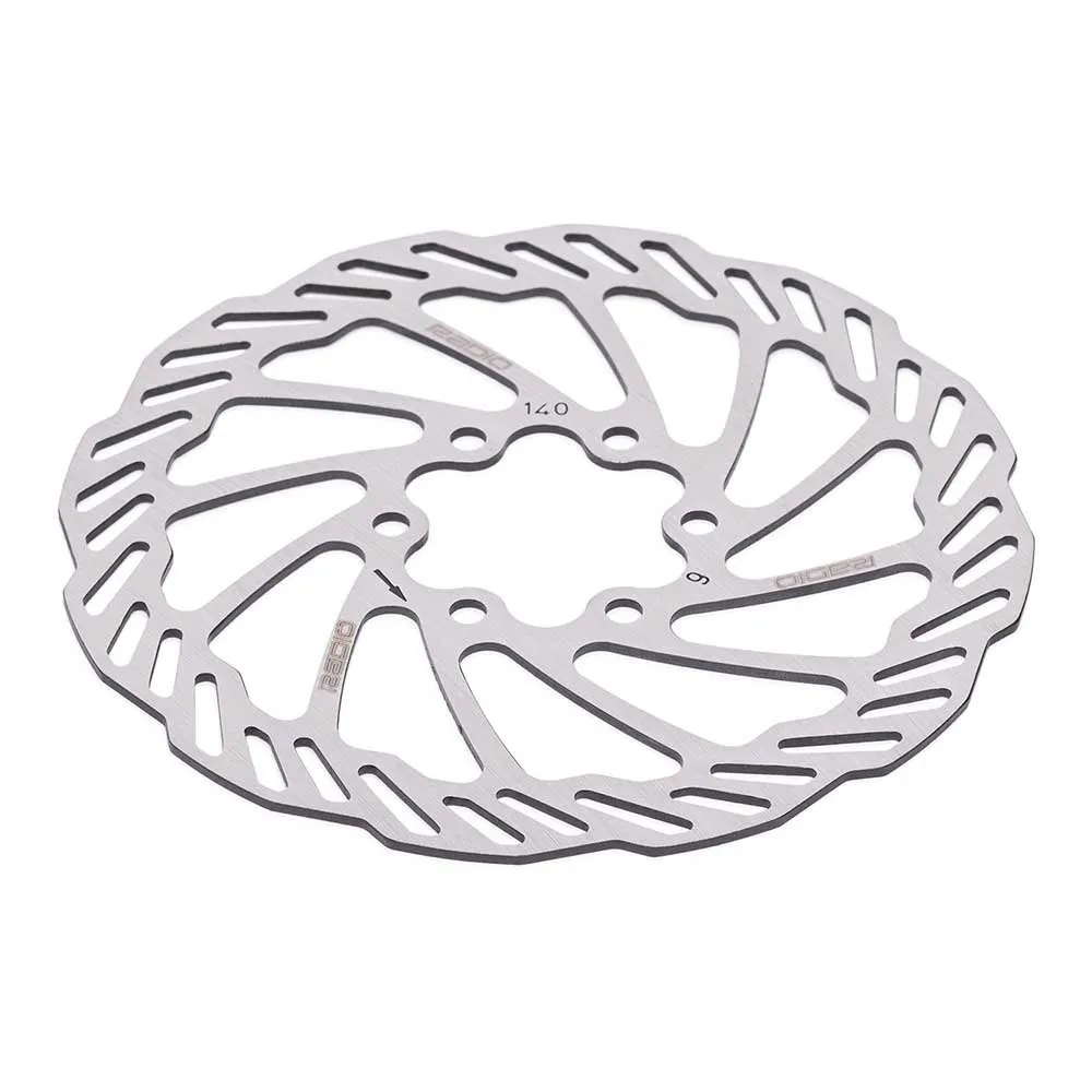 Radio Raceline Raceline Iso 6 Alloy Ring Bromsskiva, Silver, 140mm Radio Raceline Raceline Iso 6 Alloy Ring Bromsskiva, Silver, 140mm