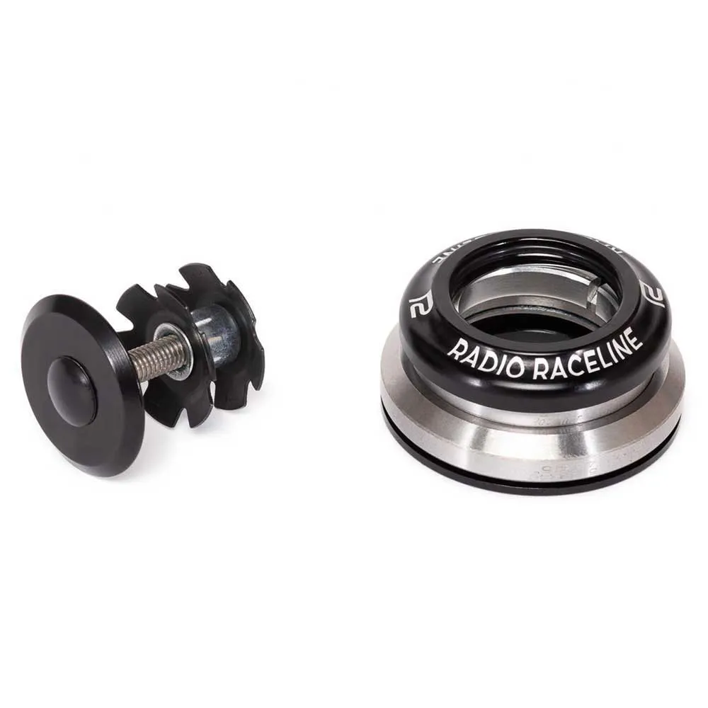 Radio Raceline Raceline Tapered Integrerat Styrlager, Black, 1 1/8"-1 1/2" Radio Raceline Raceline Tapered Integrerat Styrlager, Black, 1 1/8"-1 1/2"