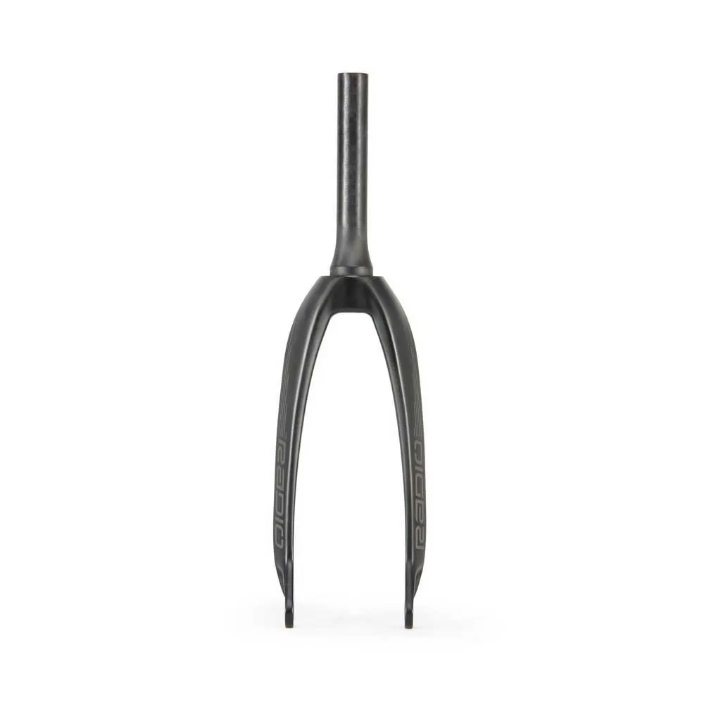 Radio Raceline Solar 1-1/8-1.5´´ Tapered Steerer Bmx-gaffel, Matt Black / Grey, 20", Rigid