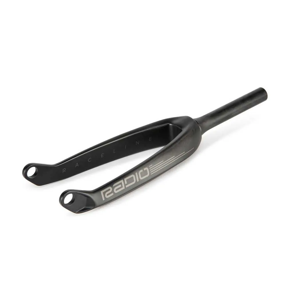 Radio Raceline Solar 1-1/8-1.5´´ Tapered Steerer Bmx-gaffel, Matt Black / Grey, 20", Rigid
