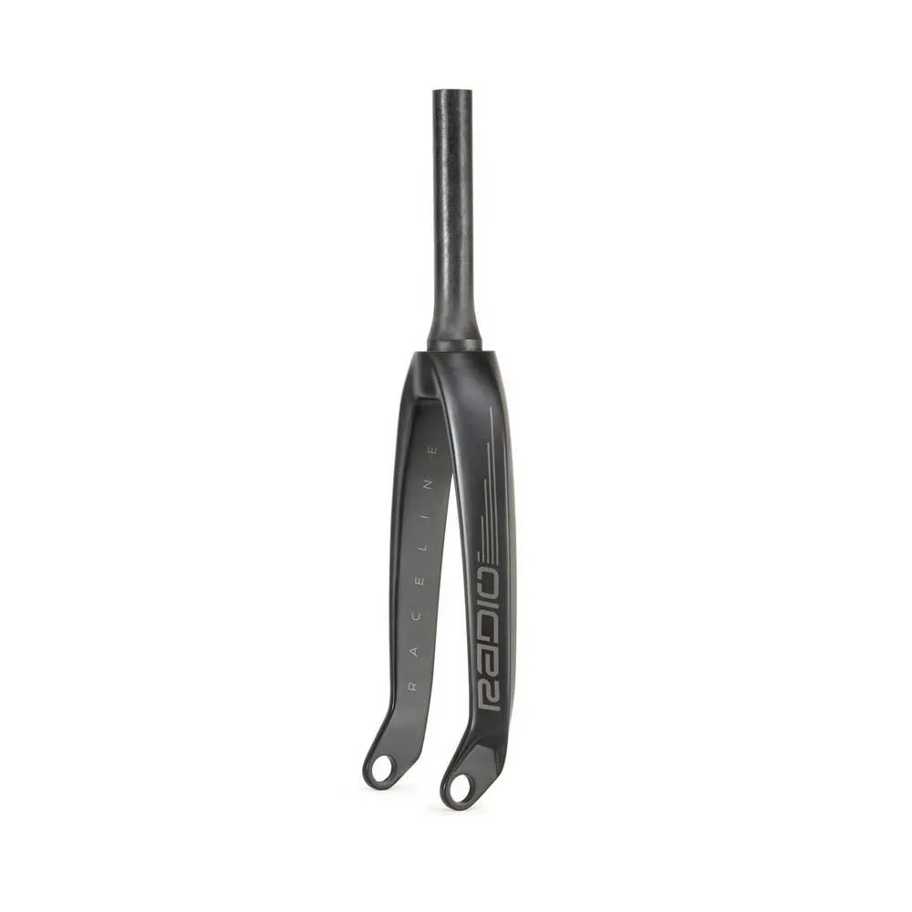 Radio Raceline Solar 1-1/8-1.5´´ Tapered Steerer Bmx-gaffel, Matt Black / Grey, 20", Rigid