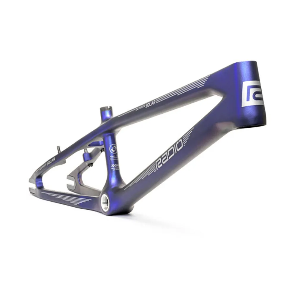 Radio Raceline Solar Pro 2xl Bmx-ram, Galactic purple, 21.75"