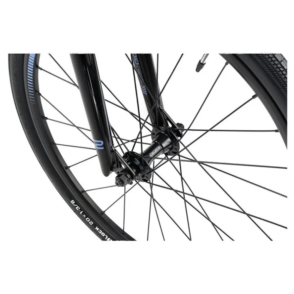 Radio Raceline Xenon Expert 20´´ Bmx Cykel, Black / sky blue, 19.5"