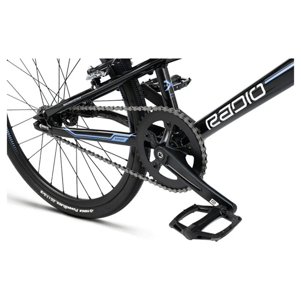 Radio Raceline Xenon Expert 20´´ Bmx Cykel, Black / sky blue, 19.5"