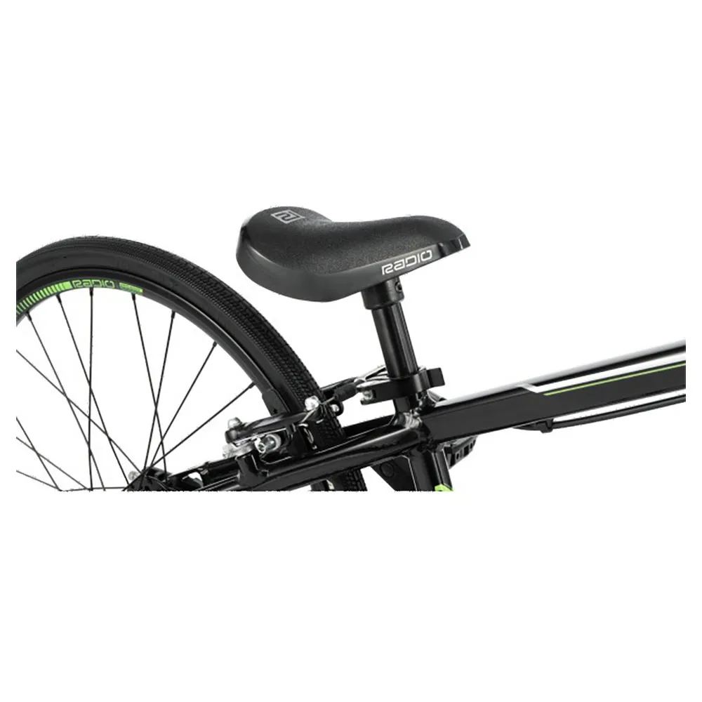 Radio Raceline Xenon Mini Bmx Cykel, Black / green, 17.6"