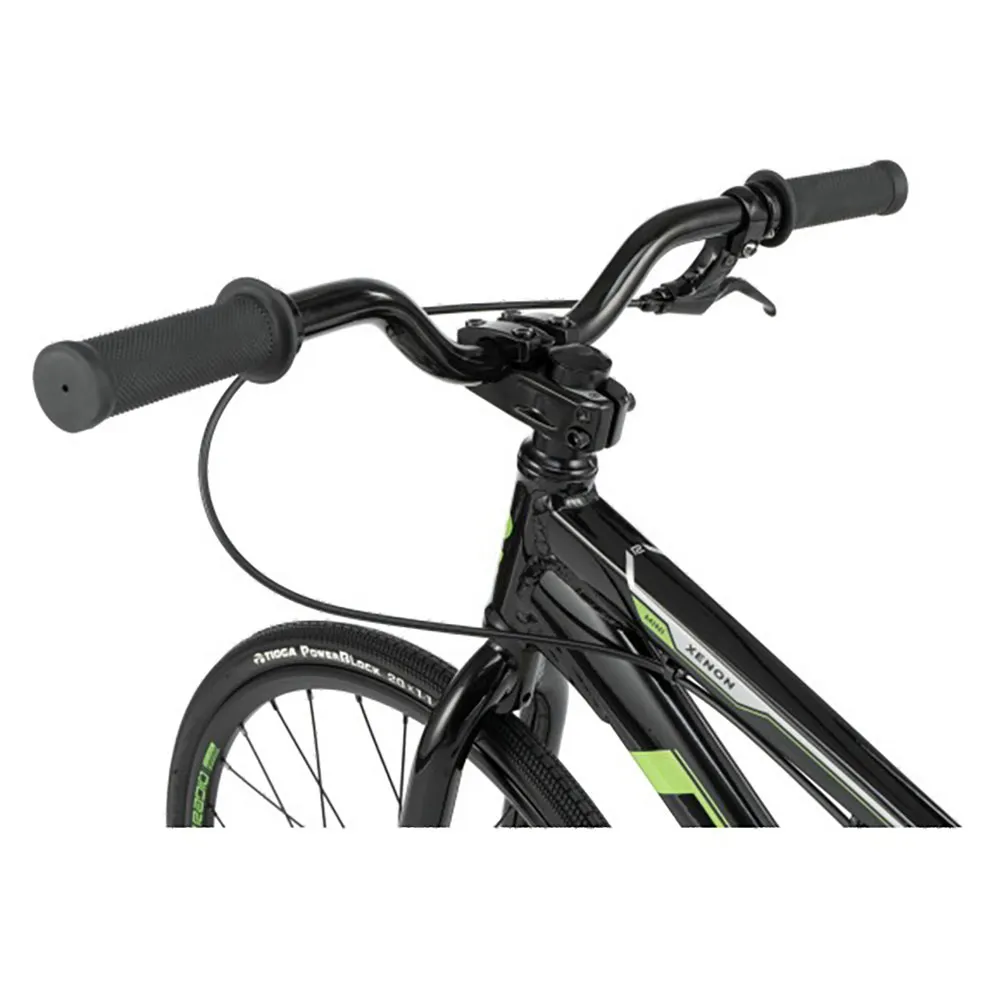 Radio Raceline Xenon Mini Bmx Cykel, Black / green, 17.6"