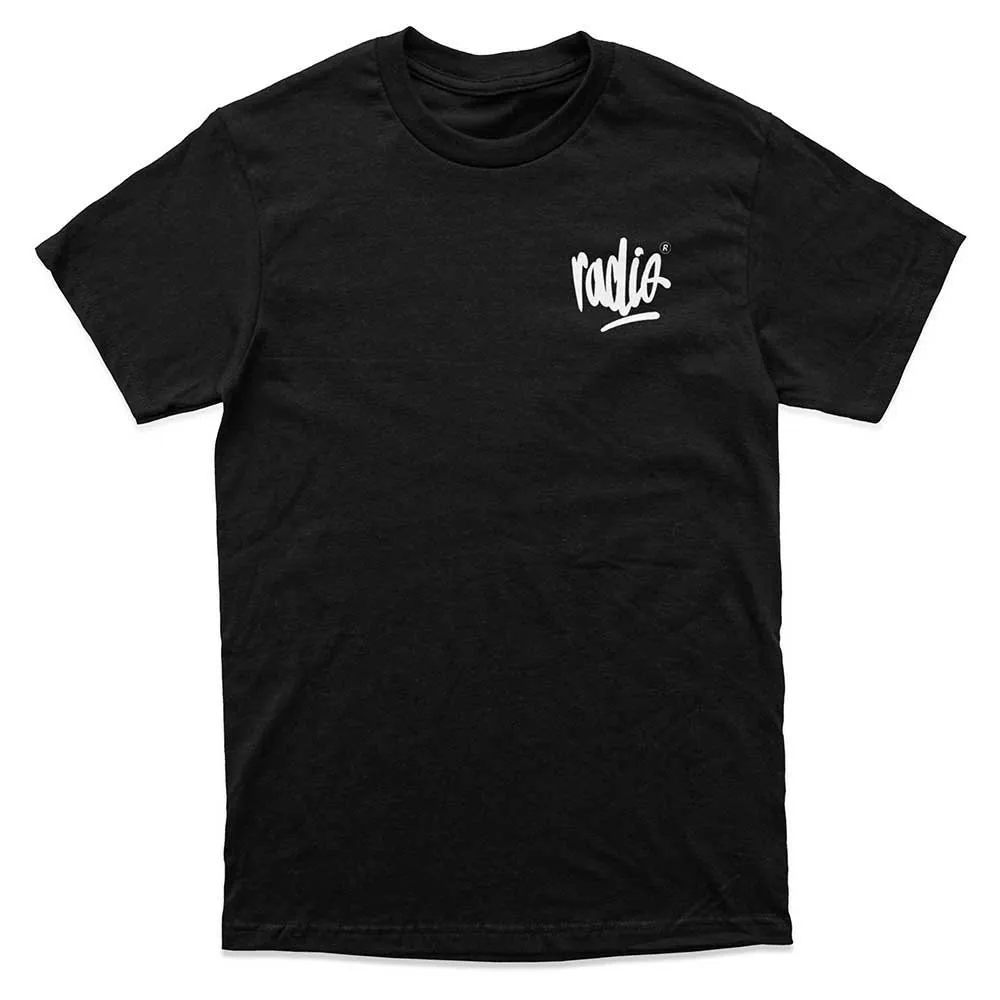 Radio Script T-shirt Med Korta ärmar