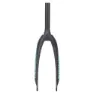 Radio Solar Bmx-gaffel, Matt Black / Teal, 20", Rigid