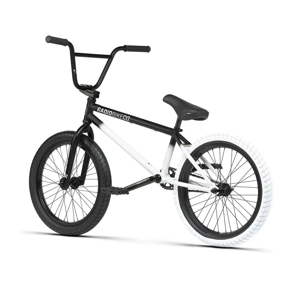 Radio Valac 20´´ Bmx Cykel, Black / white fade, 20.75"