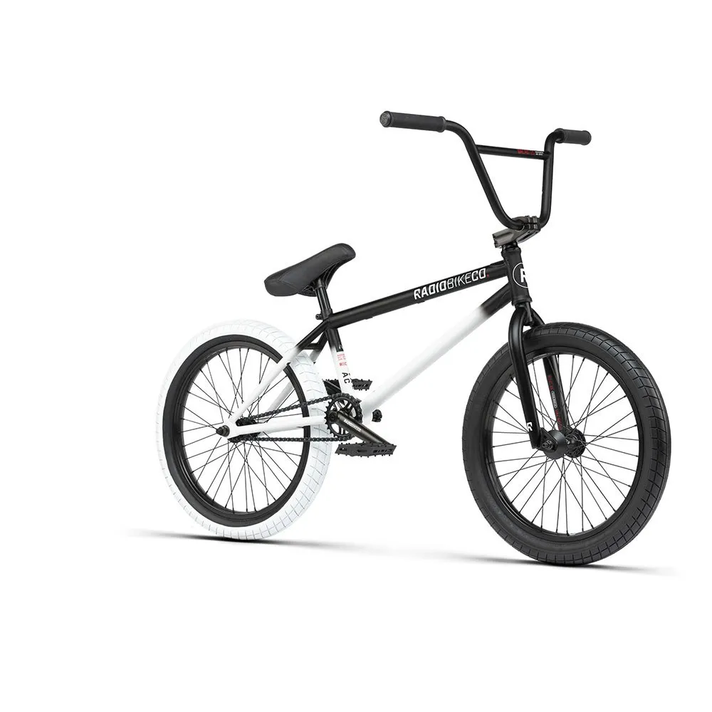 Radio Valac 20´´ Bmx Cykel, Black / white fade, 20.75"