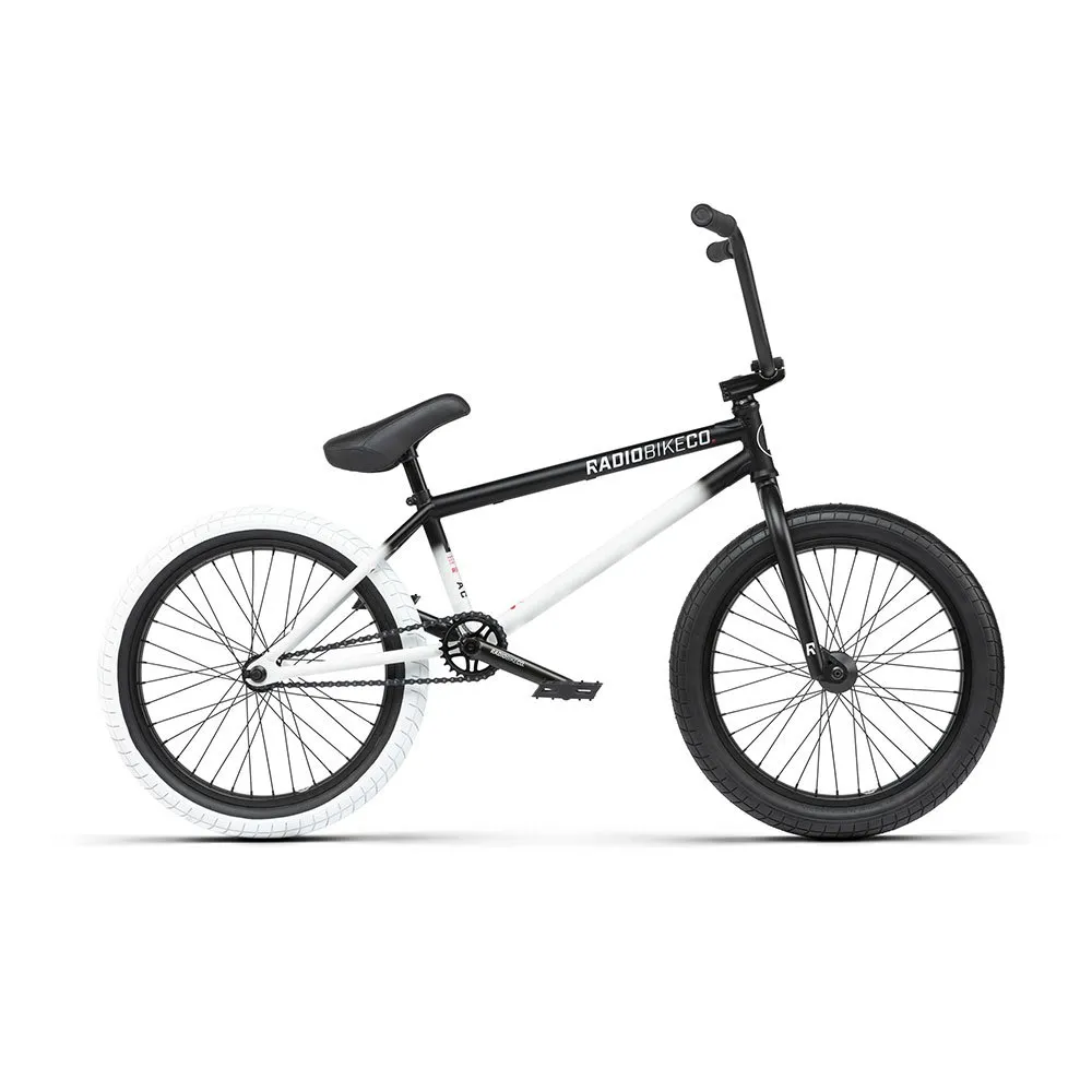 Radio Valac 20´´ Bmx Cykel, Black / white fade, 20.75"