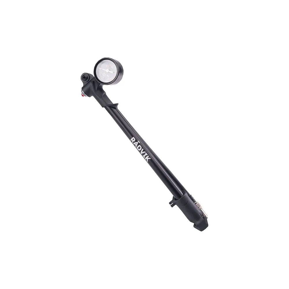 Radvik Amorbar Cykelpump, Black, 300psi