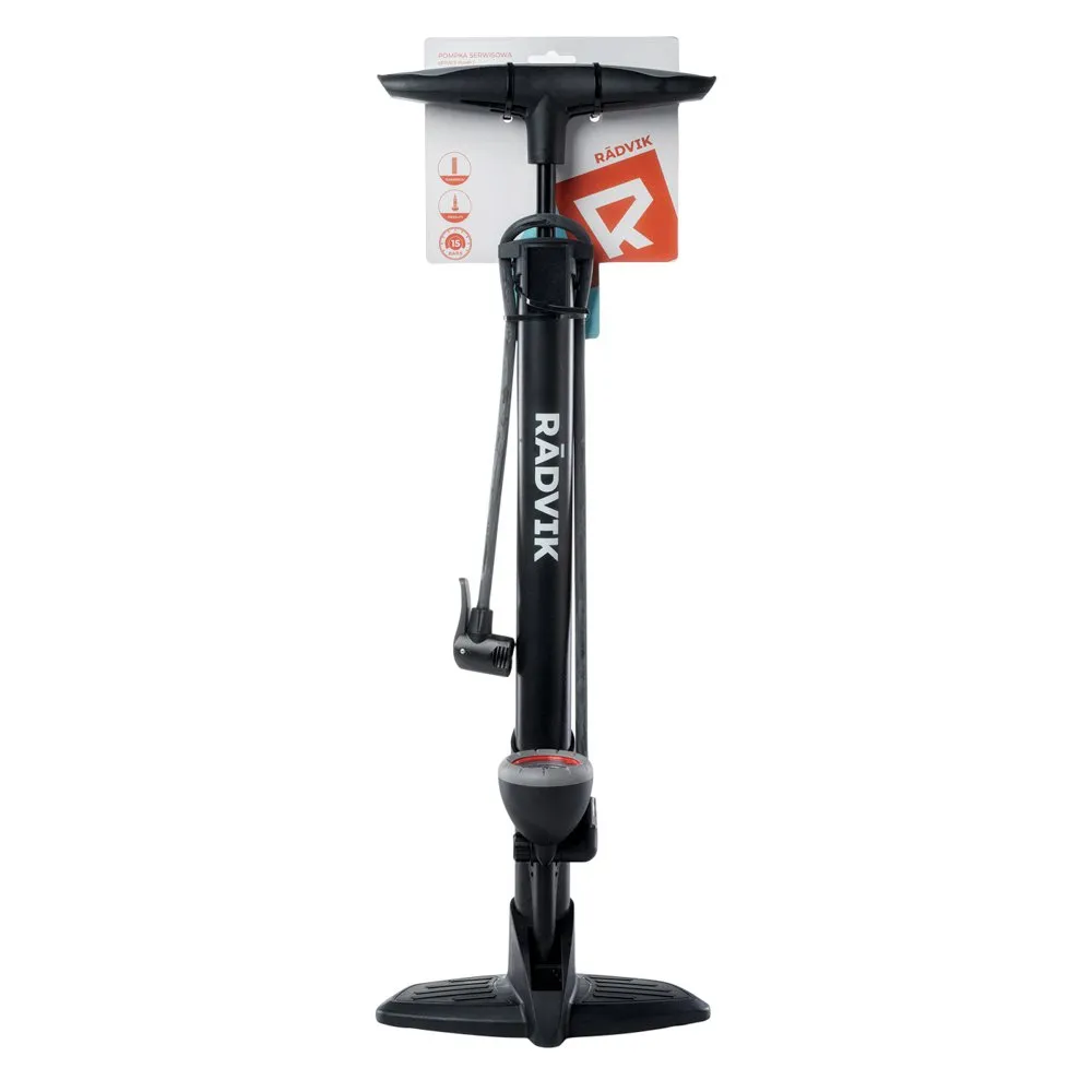 Radvik Blasa Cykelpump, Black / white, One Size Radvik Blasa Cykelpump, Black / white, One Size