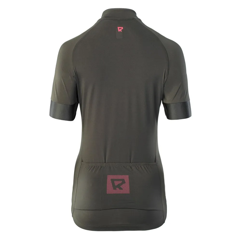 Radvik Bravo Lds Korta ärmar Cykeltröja, Forest night / azalea, L