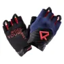 Radvik Cutort Korta Handskar, Medieval blue / racing red