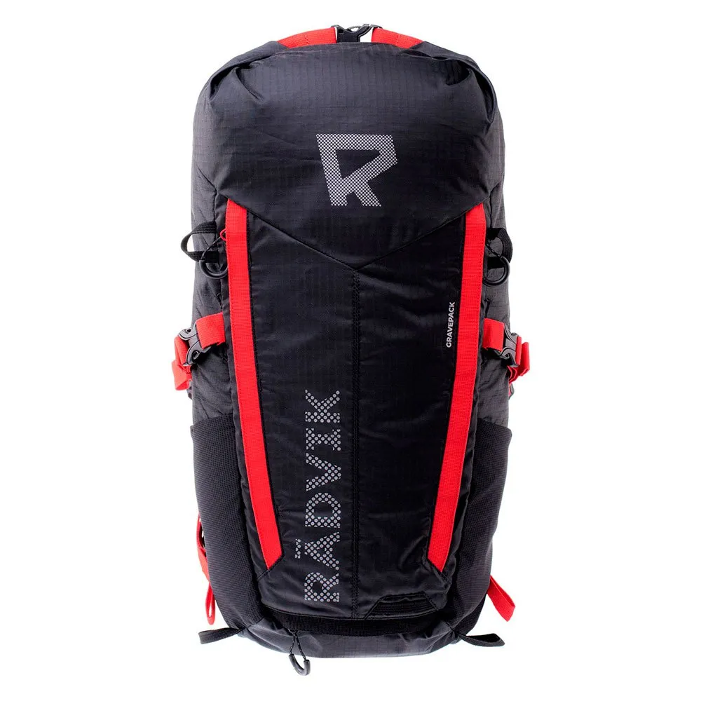Radvik Gravepack 27l Ryggsäck, Black / orange tiger, One Size