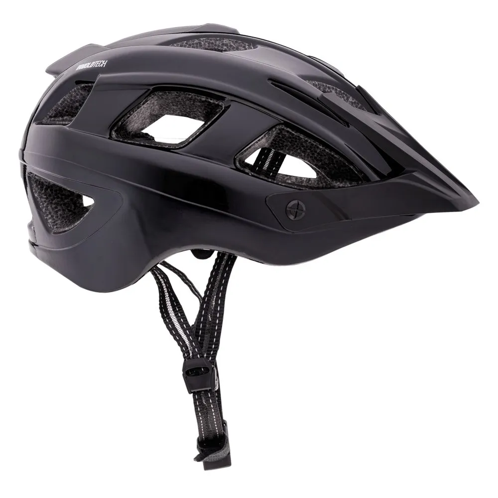 Radvik Kurer Mtb-hjälm, Black Gloss Radvik Kurer Mtb-hjälm, Black Gloss