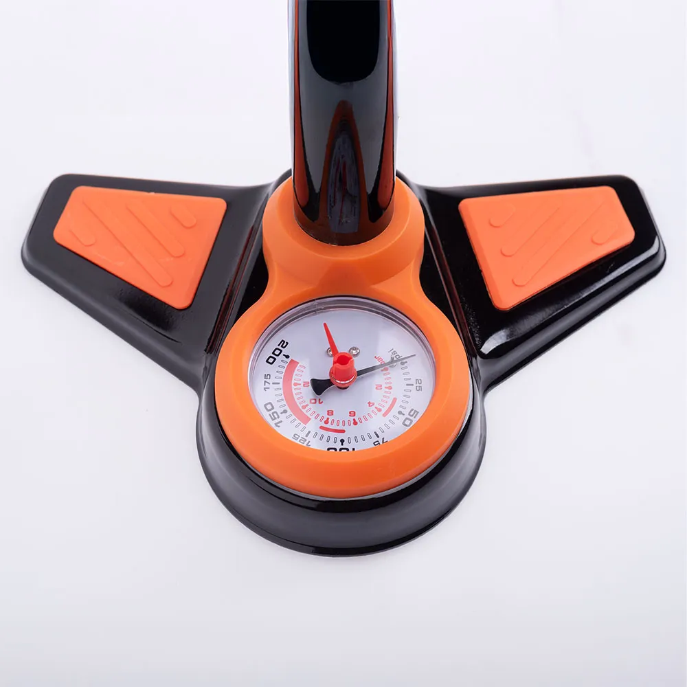 Radvik Rader Cykelpump, Black, 160psi