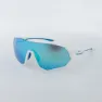 Radvik Streon Solglasögon, Shiny white / dazling blue, One Size