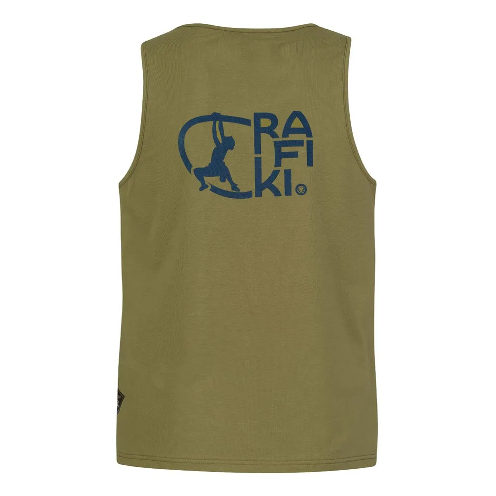 Rafiki Slab ärmlös T-shirt, Avocado