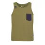 Rafiki Slab ärmlös T-shirt, Avocado