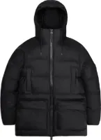 Rains Unisex Alta Long Puffer Cargo Jacket W3T4 Rains Unisex Alta Long Puffer Cargo Jacket W3T4