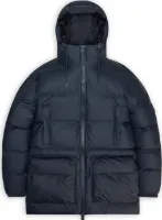 Rains Unisex Alta Long Puffer Cargo Jacket W3T4 Rains Unisex Alta Long Puffer Cargo Jacket W3T4