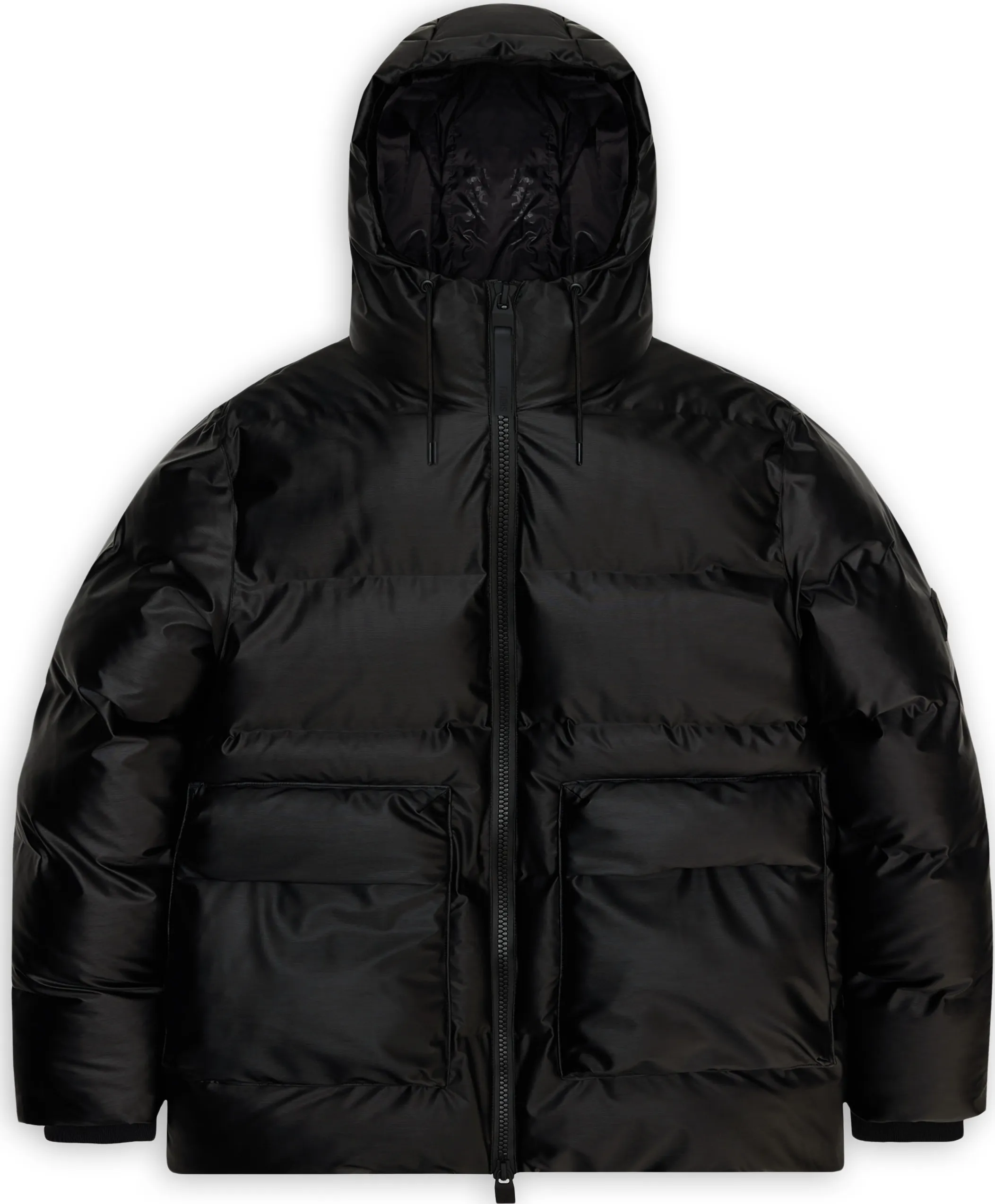 Rains Unisex Alta Puffer Cargo Jacket W3T3 Rains Unisex Alta Puffer Cargo Jacket W3T3