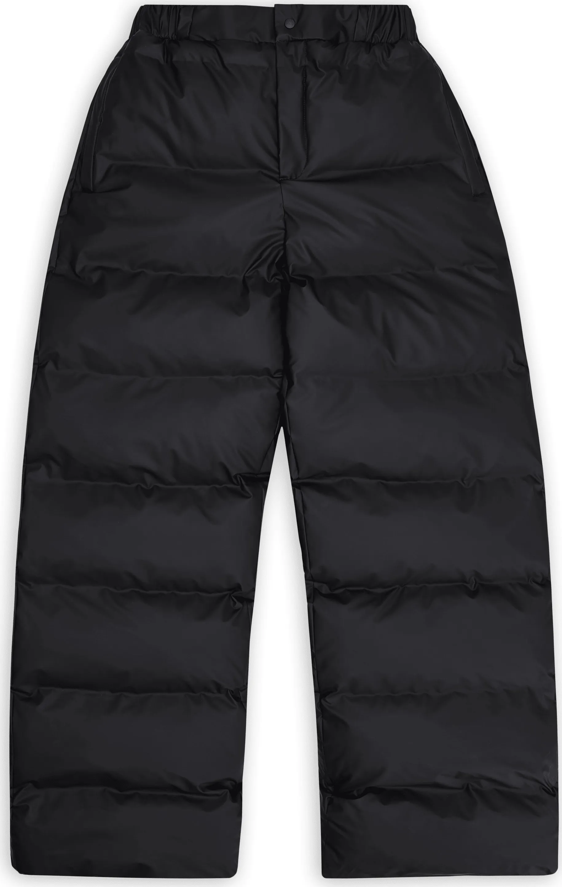 Rains Unisex Alta Puffer Pants Regular W3T3, Black