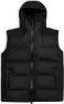 Rains Unisex Alta Puffer Vest, Black