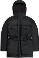 Rains Unisex Askim Long Insulated Cargo Jacket Rains Unisex Askim Long Insulated Cargo Jacket