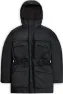 Rains Unisex Askim Long Insulated Cargo Jacket