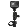 Ram Mounts Tough-strap™ Double Ball Universal Kameramontering, Black, One Size
