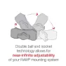Ram Mounts Tough-strap™ Double Ball Universal Kameramontering, Black, One Size