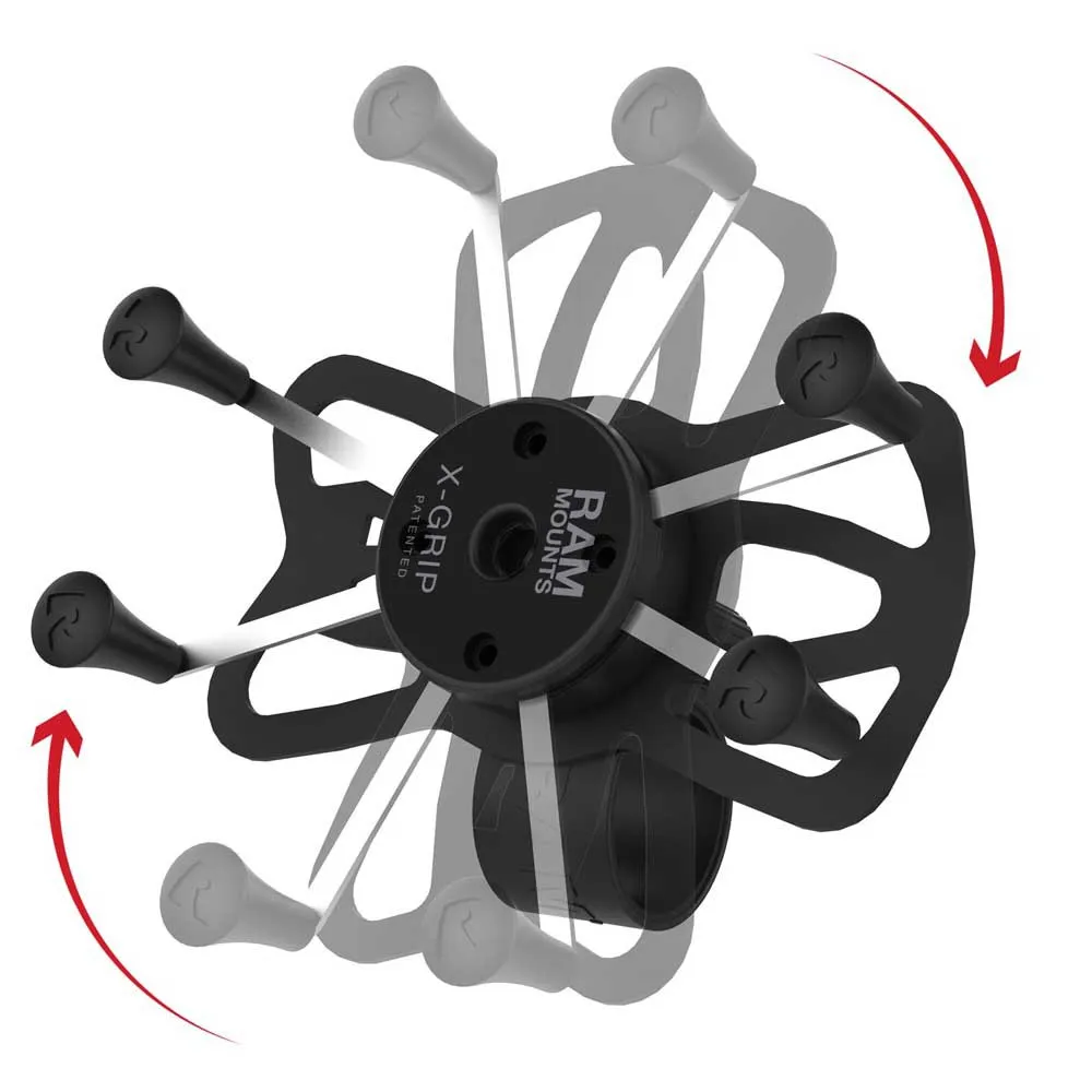 Ram Mounts Tough-strap™ X-grip® Large Styrtelefonhållare, Black, One Size