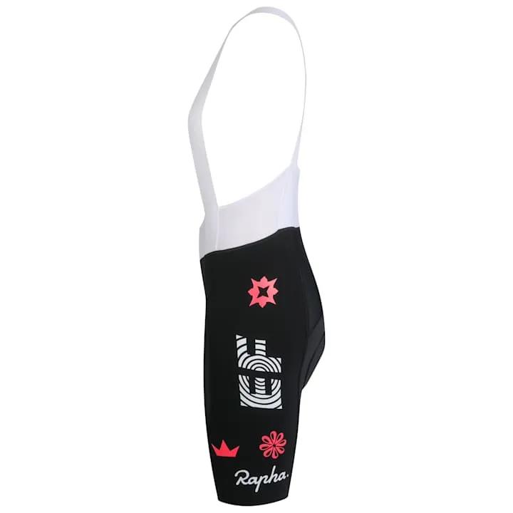 Rapha EF Women Pro Team Bib Shorts III Regular, Multicolor Rapha EF Women Pro Team Bib Shorts III Regular, Multicolor