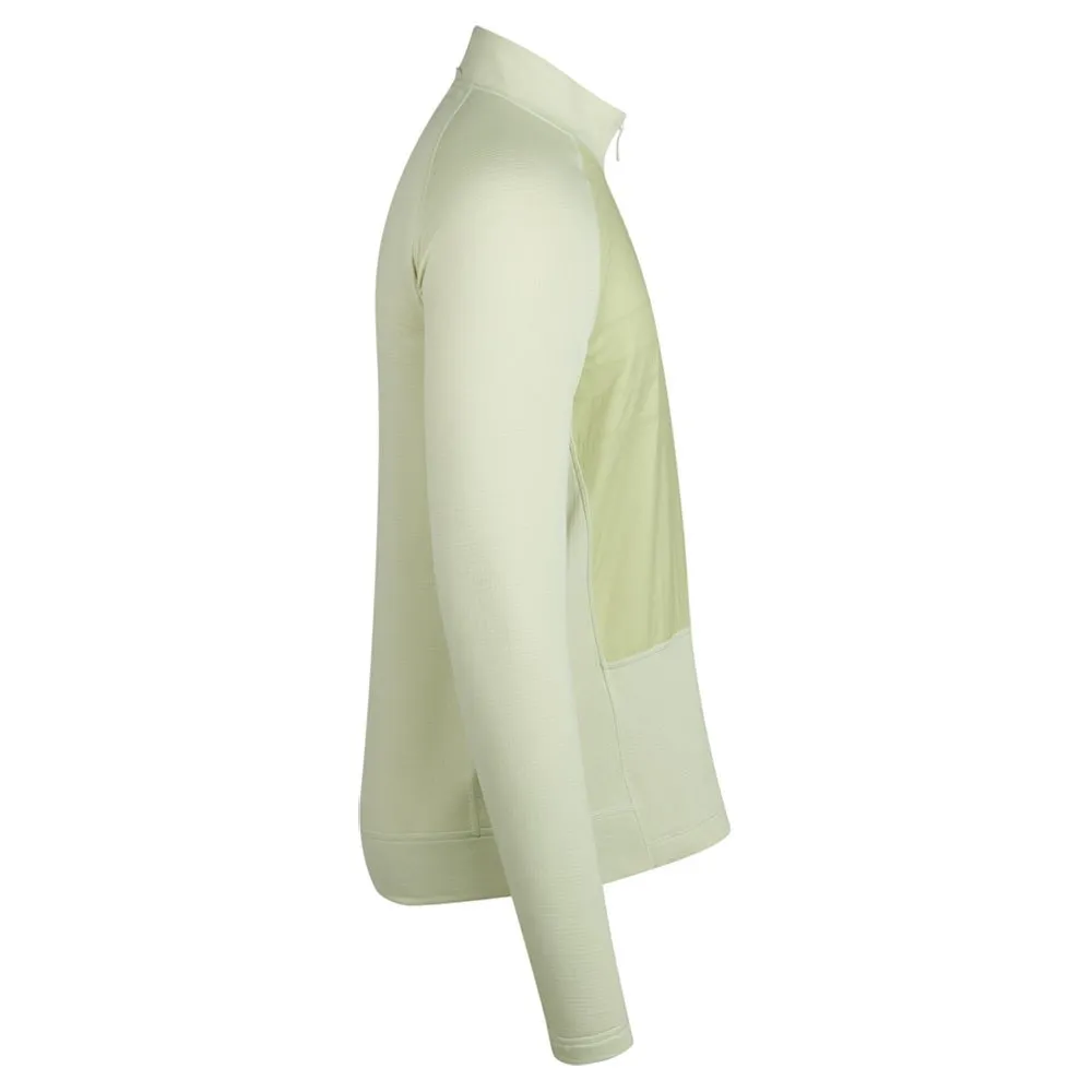 Rapha Explore Zip Neck Tröja, Lint / aloe wash, XXL Rapha Explore Zip Neck Tröja, Lint / aloe wash, XXL