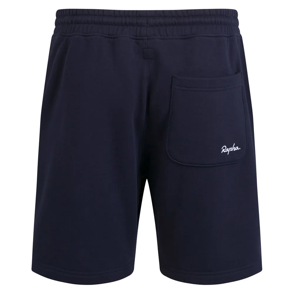 Rapha Heavyweight Cotton Shorts, Dark Navy / White Rapha Heavyweight Cotton Shorts, Dark Navy / White