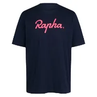 Rapha Men's Cotton T-shirt - Large Logo Rapha Men's Cotton T-shirt - Large Logo