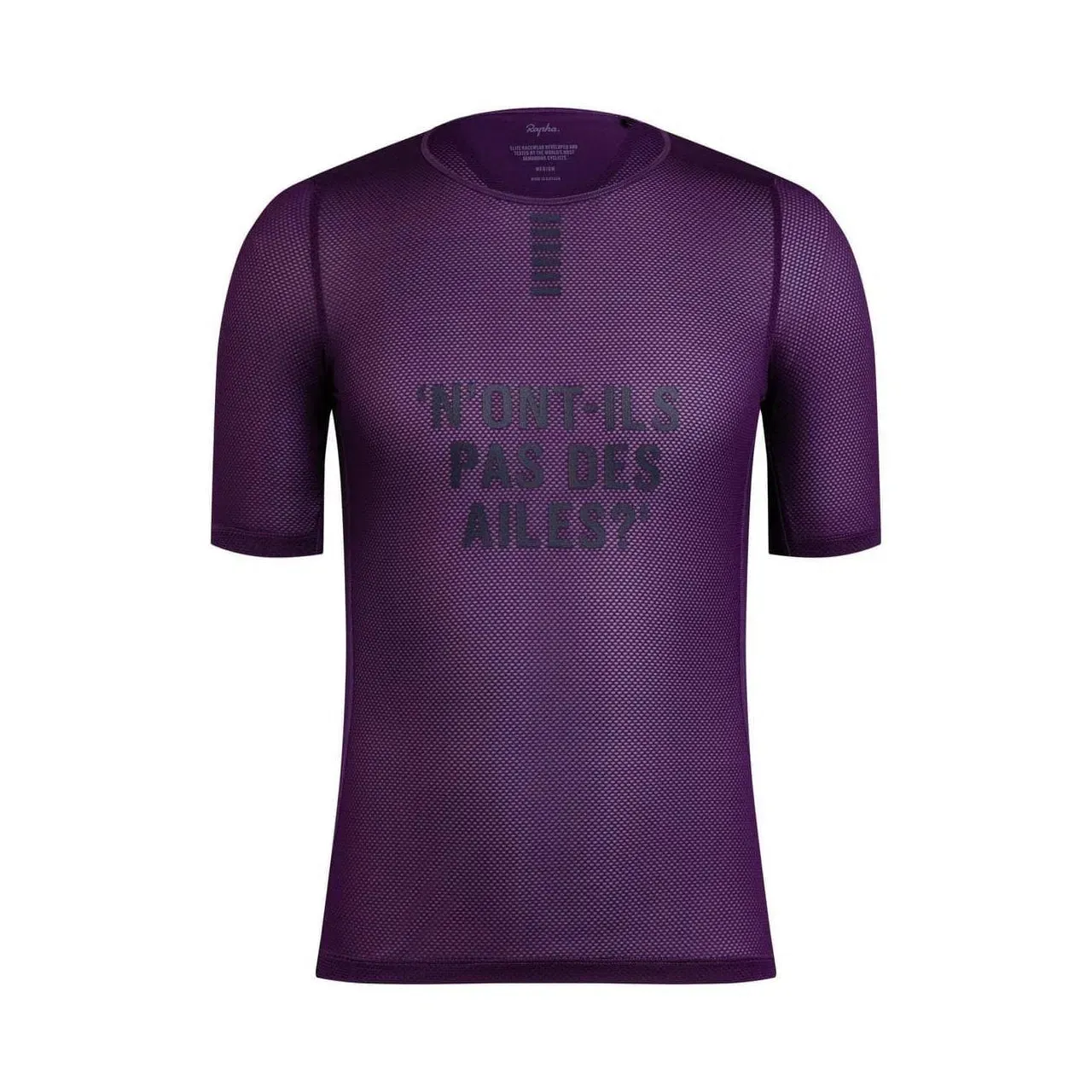 Rapha Pro Team Base Layer Short Sleeve, Bbc purple