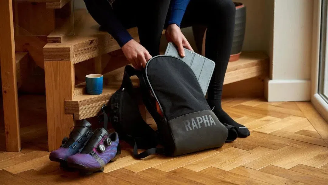 Rapha Pro Team Lightweight Backpack, Black Rapha Pro Team Lightweight Backpack, Black