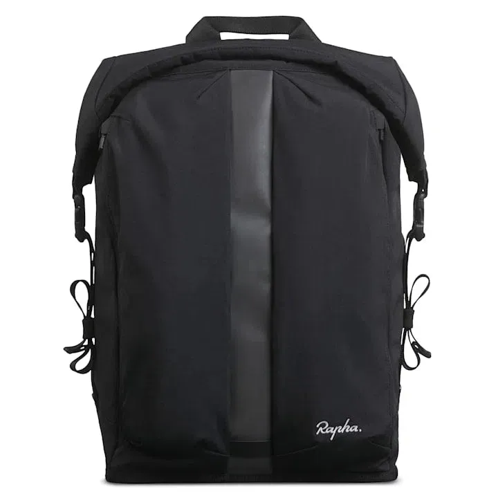Rapha Roll Top Backpack, Black, One Size