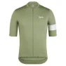 Olive green / white 1