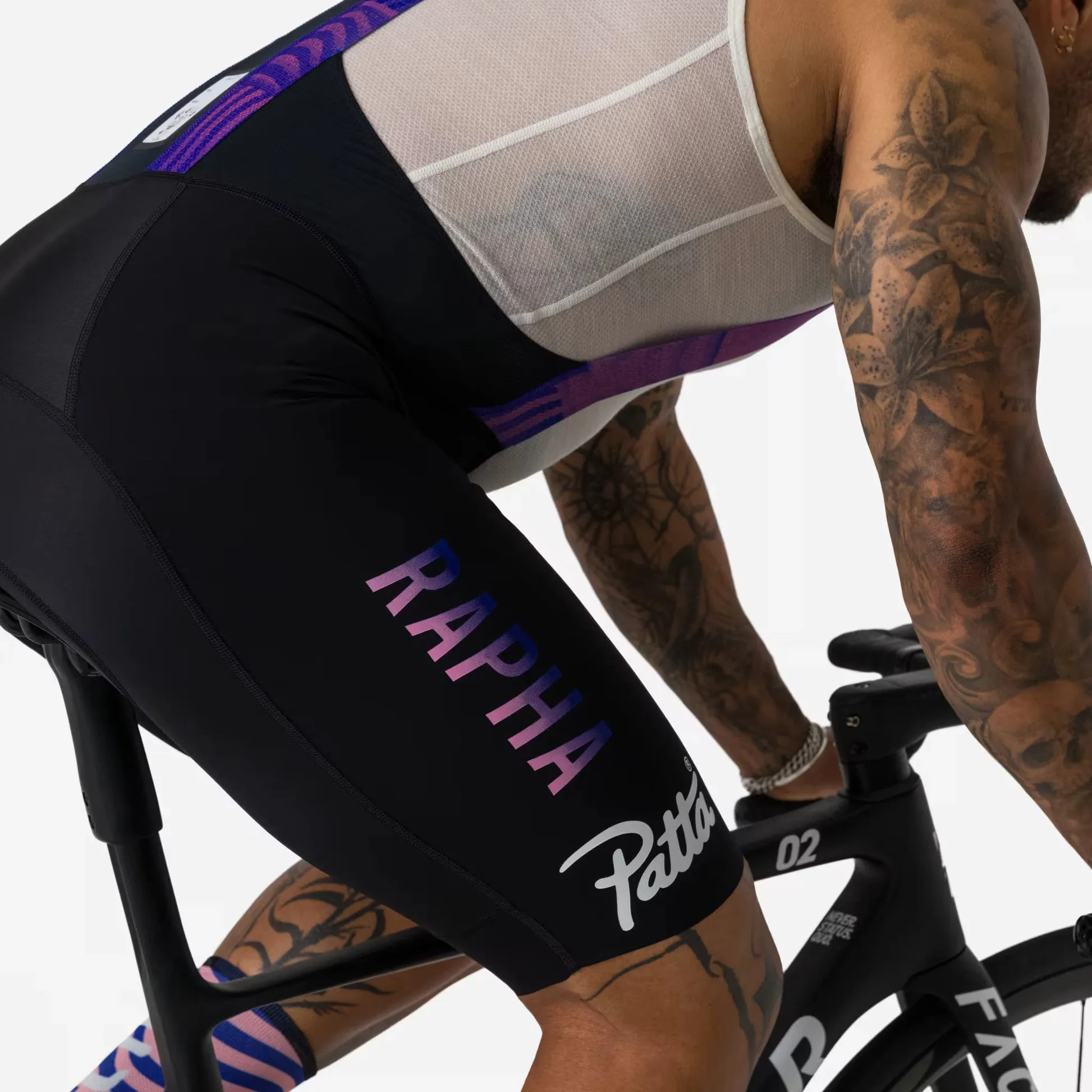 Rapha X PATTA Pro Team Bib Shorts, Mol multicolour Rapha X PATTA Pro Team Bib Shorts, Mol multicolour