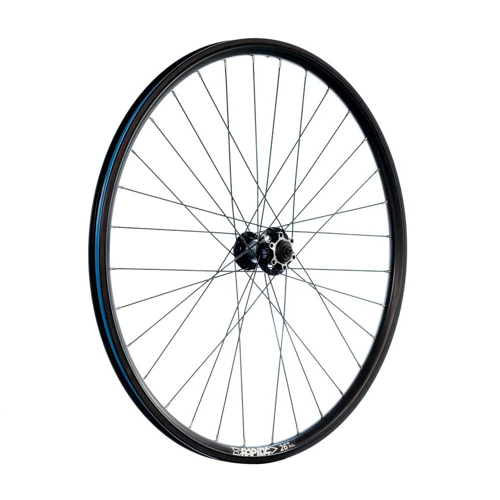 Rapida Atlas 26´´ Disk Framhjul, Black, One Size, One Size