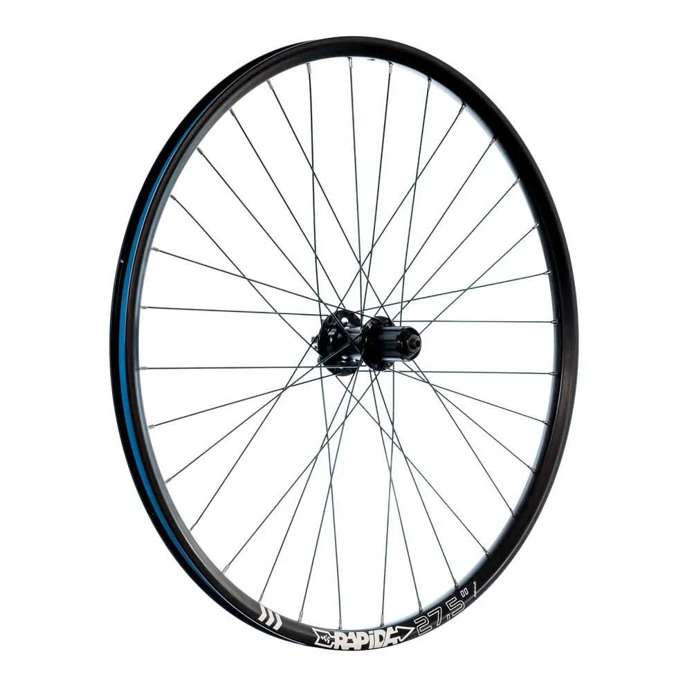 Rapida Taurus 27.5´´ Disk Mtb Bakhjul, Black, One Size, One Size